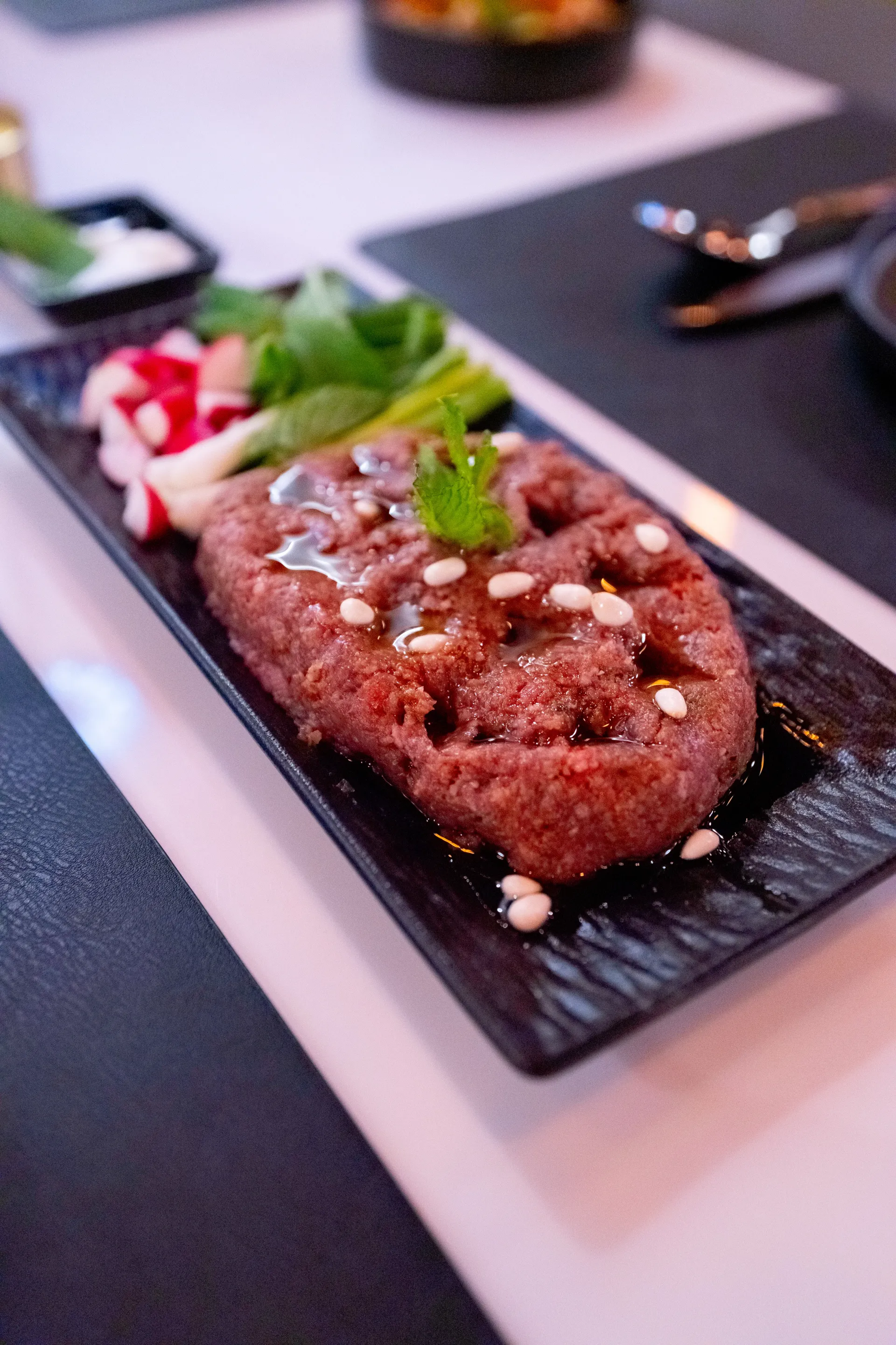 A Levantine shared plate prepared for the DUNYA table